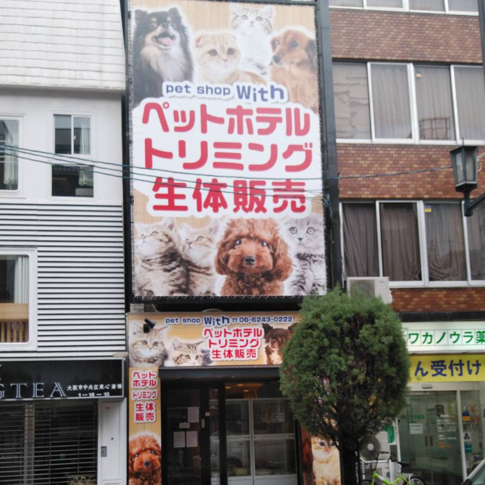 pet shop with様の施工事例