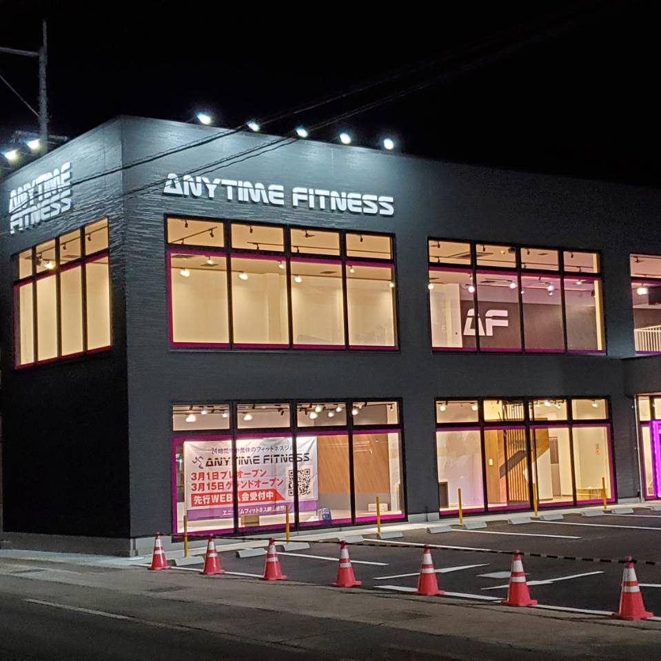 ANYTIME FITNESS　岡山益野店様の施工事例