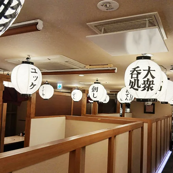 大阪市中央区　飲食店看板施工事例｜提灯(ちょうちん)